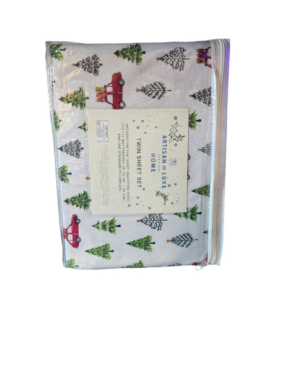 Holiday Cars Twin Sheet Set | NWT - Picture 4 of 6